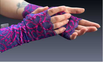 Lace WRISTEES® - Violet & Cerise - 22cm