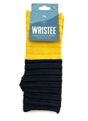 2tone wristees - Mustard/Black