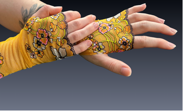 Lace WRISTEES® - Vintage Yellow -  22cm