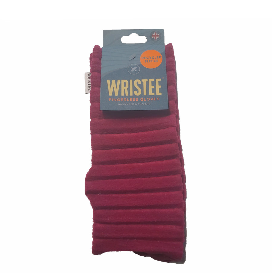 Recycled Wristees® - Berry red