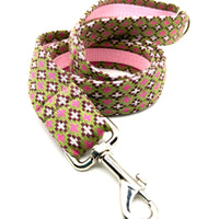 Vintage greens Design - Luxury Dog Lead set