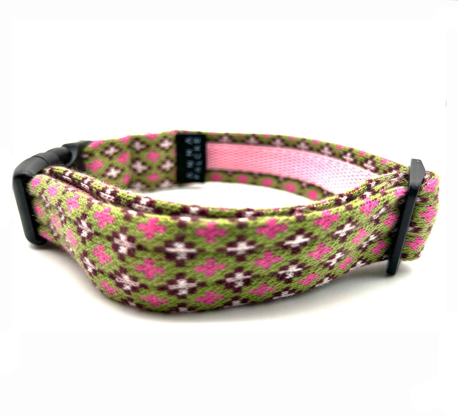 Vintage greens Design - Luxury Dog Lead set