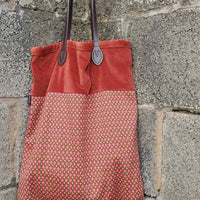 Organic cotton Tote bag - Rust vintage