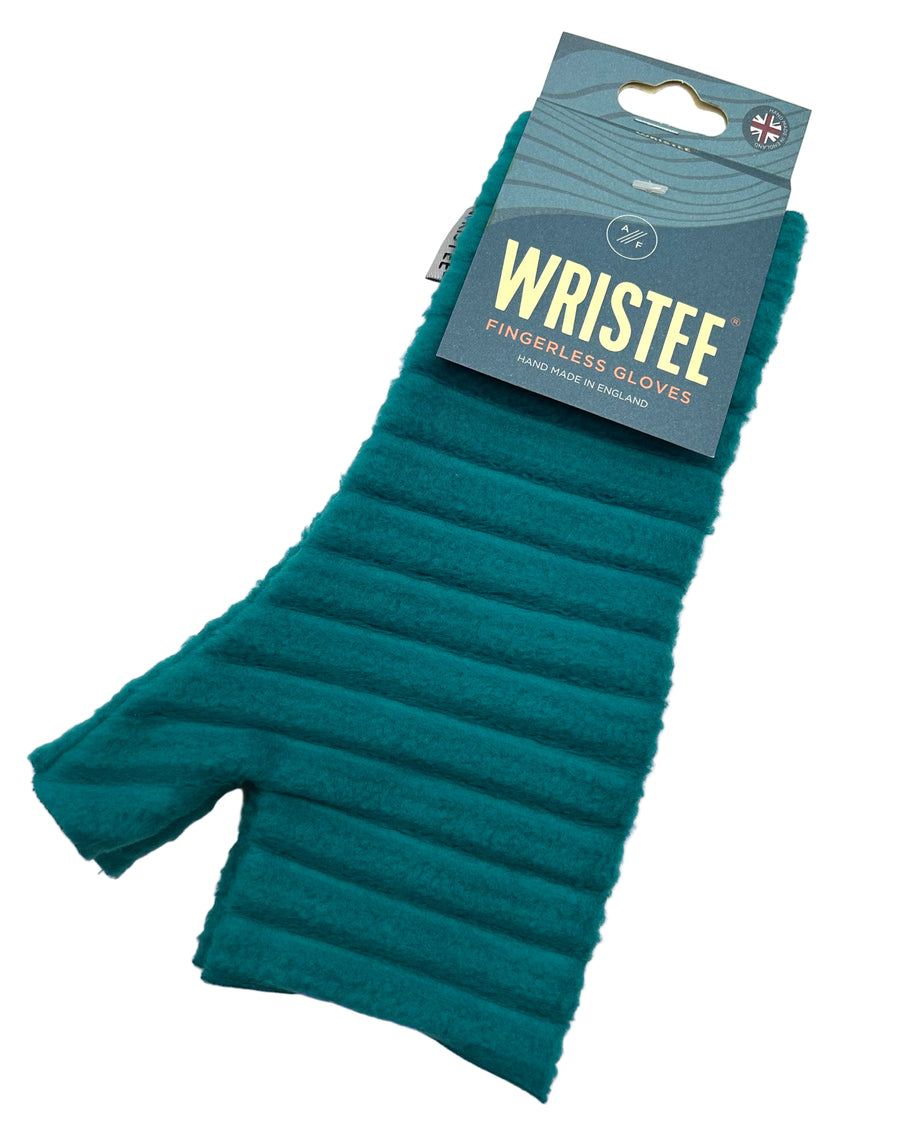 Wristees® Fingerless Gloves - with thumbs - Teal