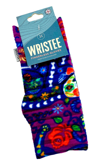 Wristees® Fingerless Gloves - Day of the Dead