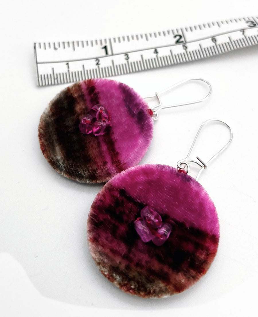 Velvet Venice Earrings - Pinks