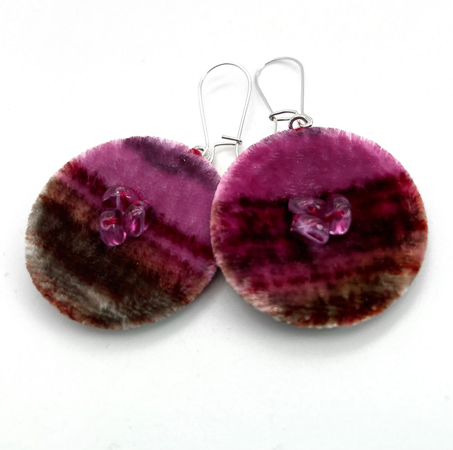 Velvet Venice Earrings - Pinks