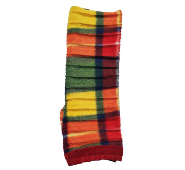 Ruffle wristees - Green check