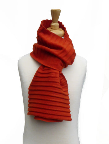 Children's Plain scarf - Red - annafalcke.com