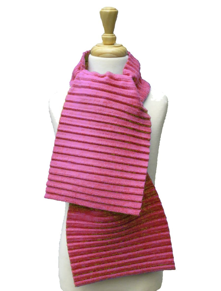 Children's Plain scarf - Pink – annafalcke.com