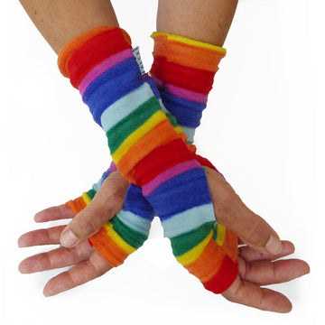Wristees® Fingerless Gloves - Stripe