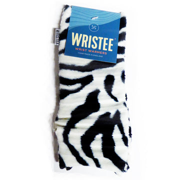 Wristees® Fingerless Gloves - Zebra