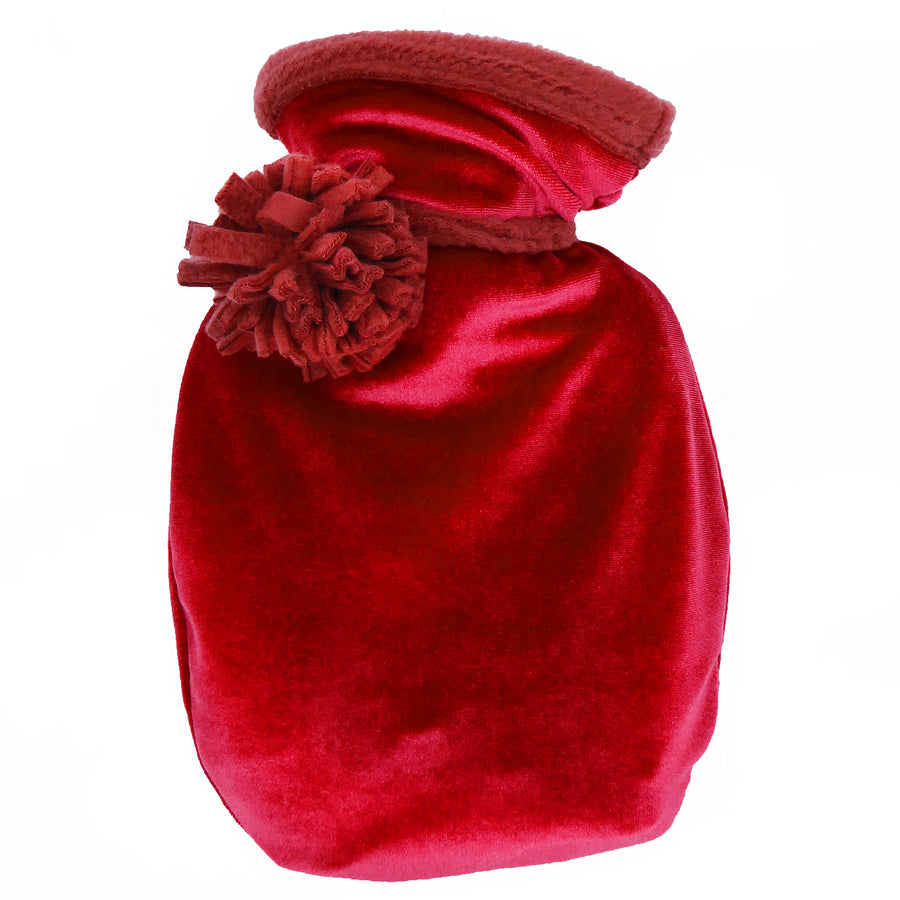 Mini velvet hottie - Scarlet red