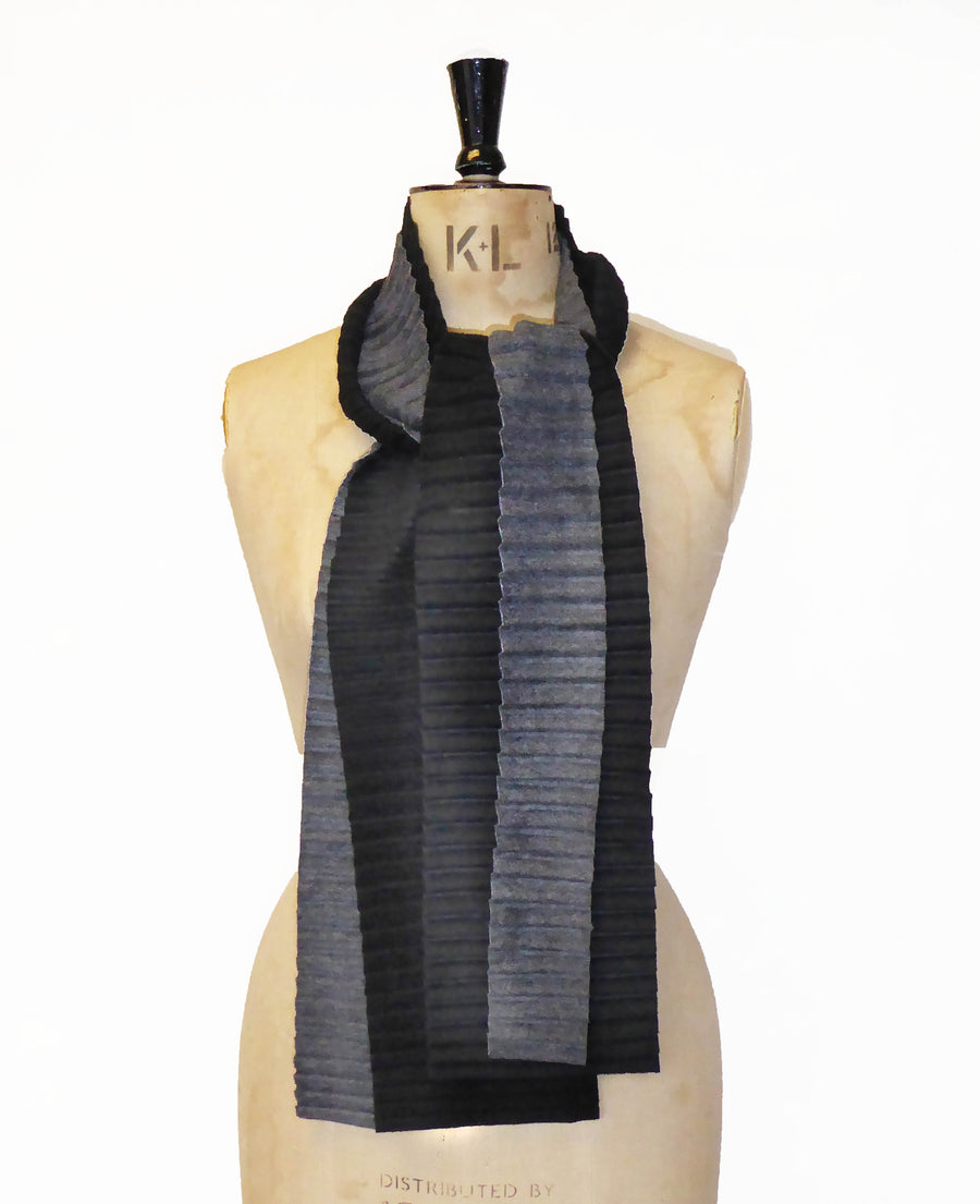 Zigzag scarf - Black