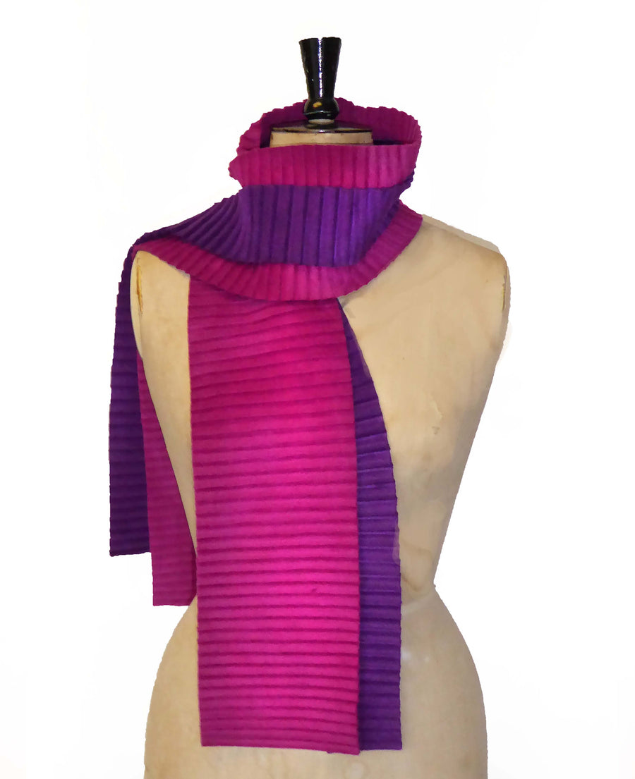 Zigzag scarf - Pink